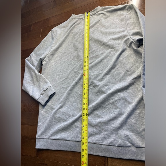 Jack & Jones Core JCOArms Sweat Crew Neck womens size XXL Sweatshirt Gray - Picture 9 of 13